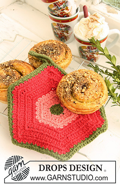 0-699 Like Candy hexagon pot holder
