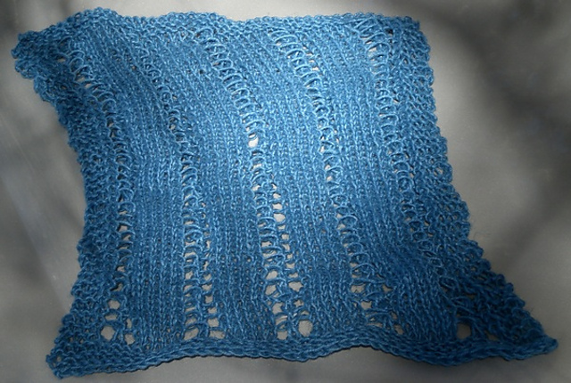 #423 Lacy Rib Washcloth