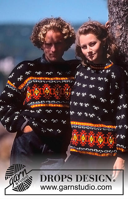 20-9 jumper with pattern borders