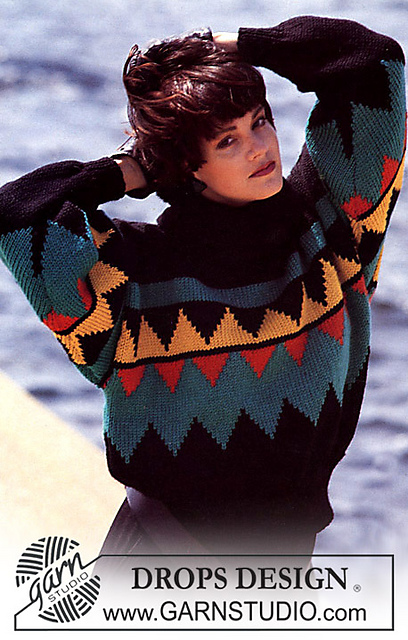 7-1 Jumper with pattern border