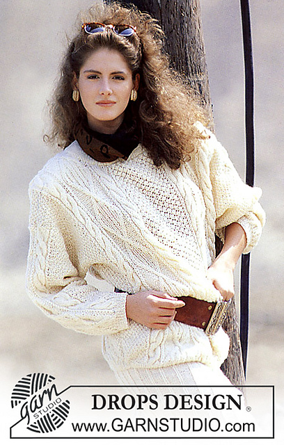 11-3 a Aran jumper
