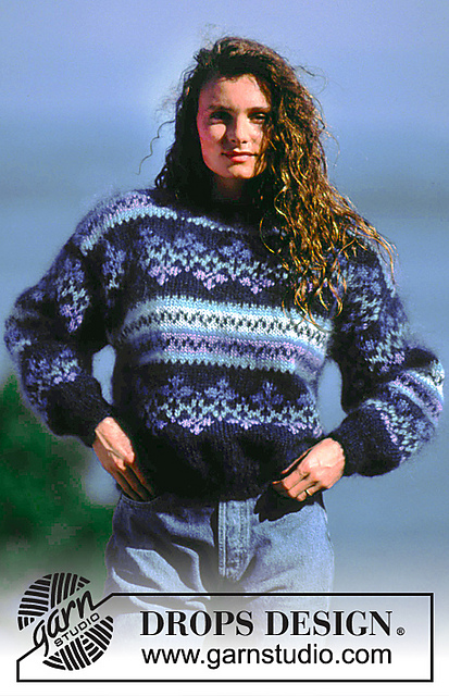 19-5 jumper with pattern borders