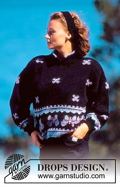 19-8 jumper with butterfly pattern