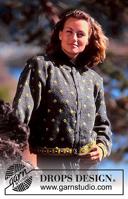 19-14 Jacket with dotted pattern