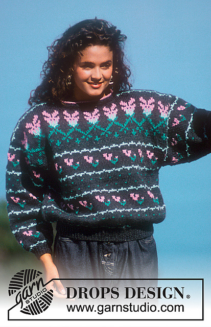 20-5 jumper with pattern borders