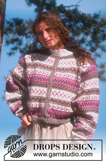 20-8 jacket with pattern borders