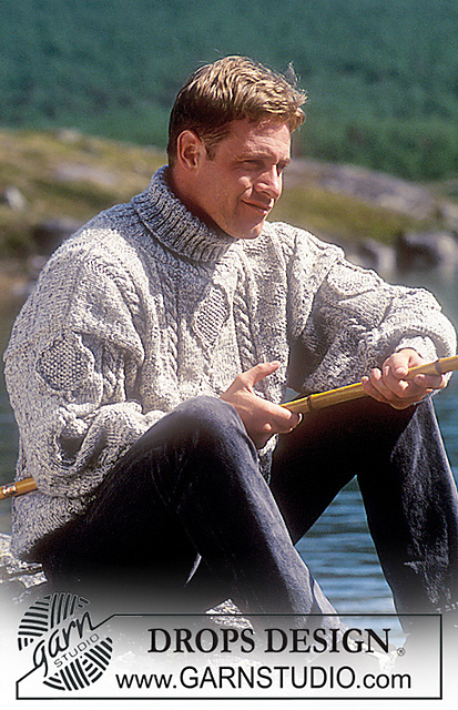32-21 Sweater with cables