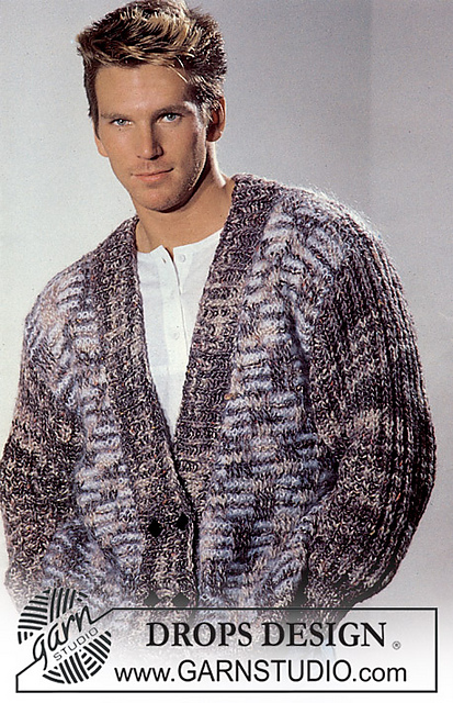 3-21 men's jacket in English rib