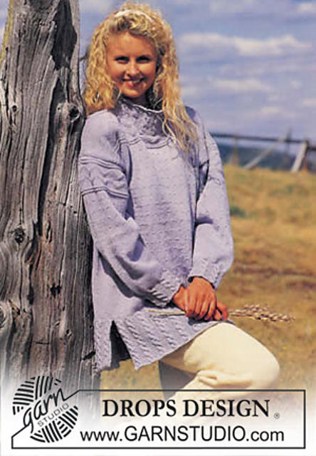 31-24 Textured sweater with cables and pants