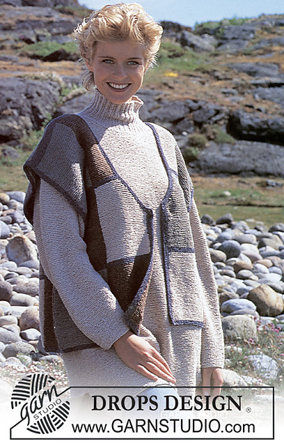 39-9b waistcoat in square pattern