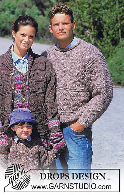 39-12 men’s jumper in textured pattern