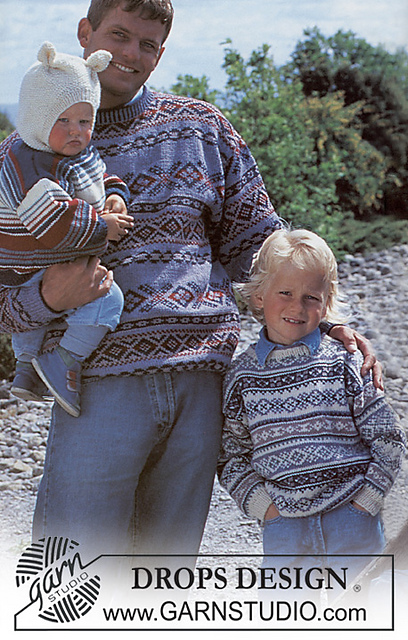 39-15 child’s jumper or jacket with pattern border