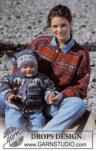 Ravelry: 39-19 Nordic jumper or jacket for man or woman pattern by ...