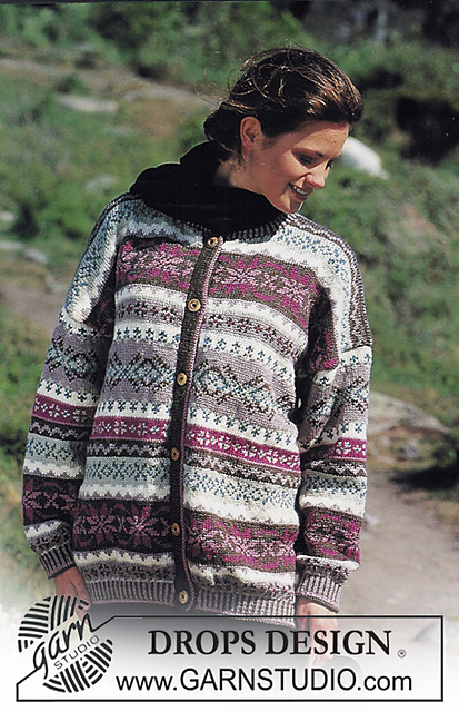 39-21 jacket with pattern borders