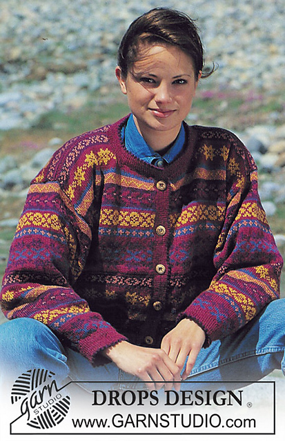 40-12 jacket with pattern borders