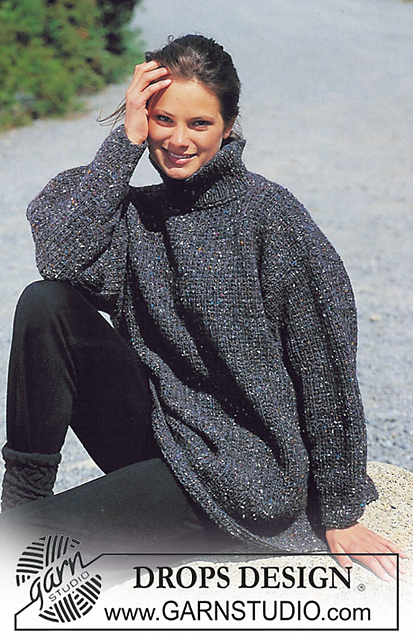 40-19 jumper with textured pattern