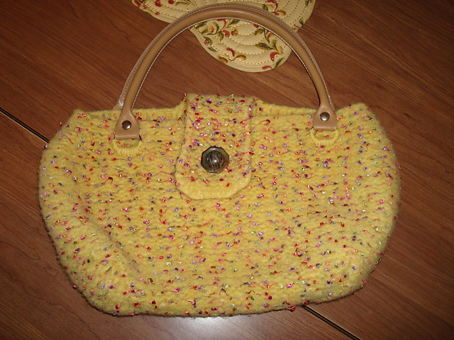 Yellow Ladders Purse