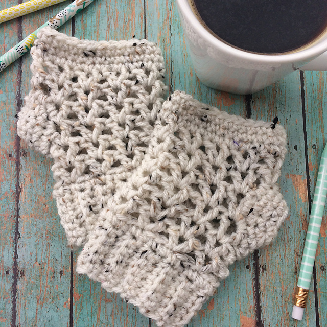 Open Arrows Fingerless Gloves