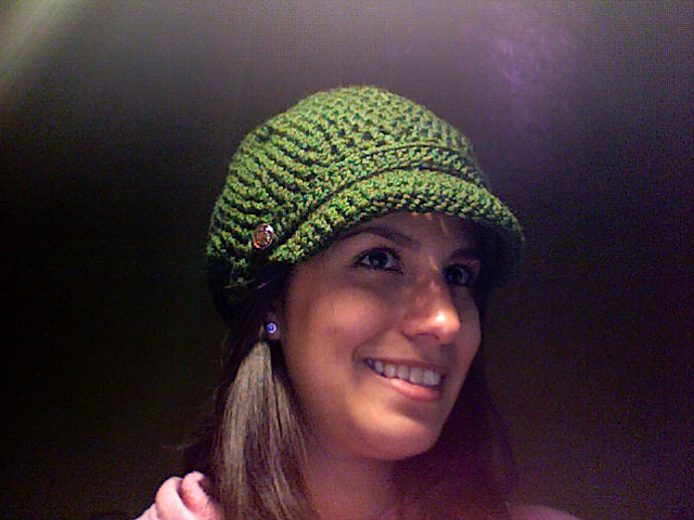 Semi Newsboy Cap