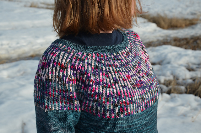 "Cool Name" Stripe Sweater