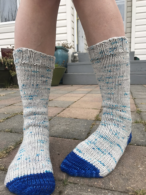 Knit Fast, Heel Later