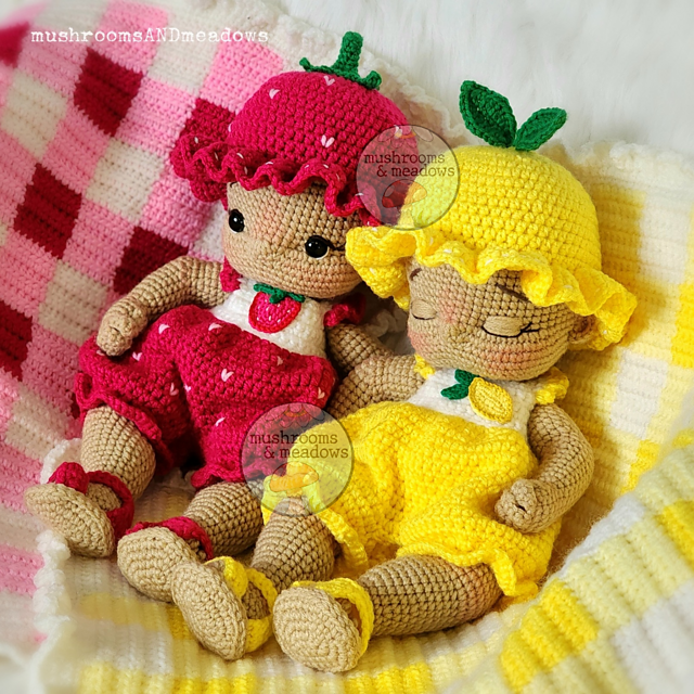 Ravelry: Summer Fruits Romper Set (for the Bundle Babies) pattern by ...