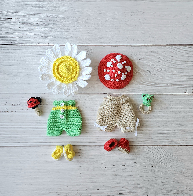 Sweet Handfuls Mushrooms and Meadows Set (Add-on)