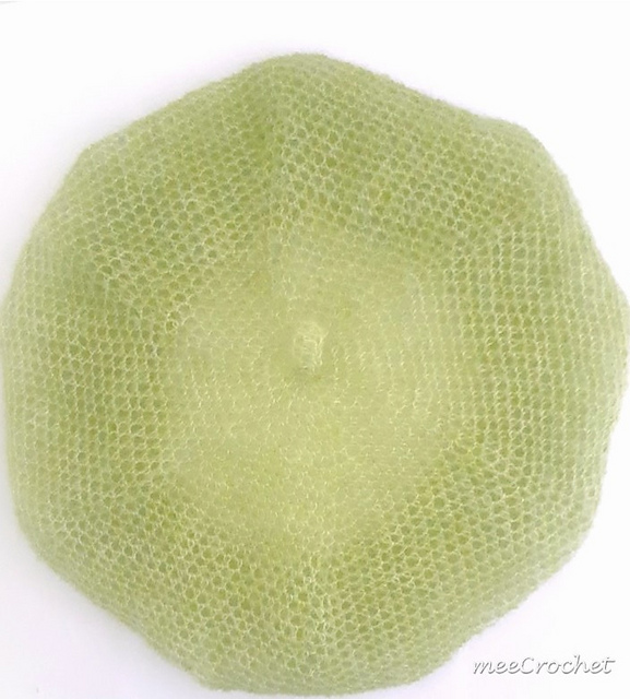 Mohair Lace Beret