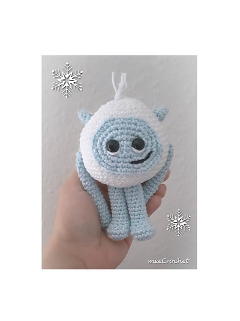 Ravelry Hugo The Yeti Pattern By Sabi Meenen MeeCrochet
