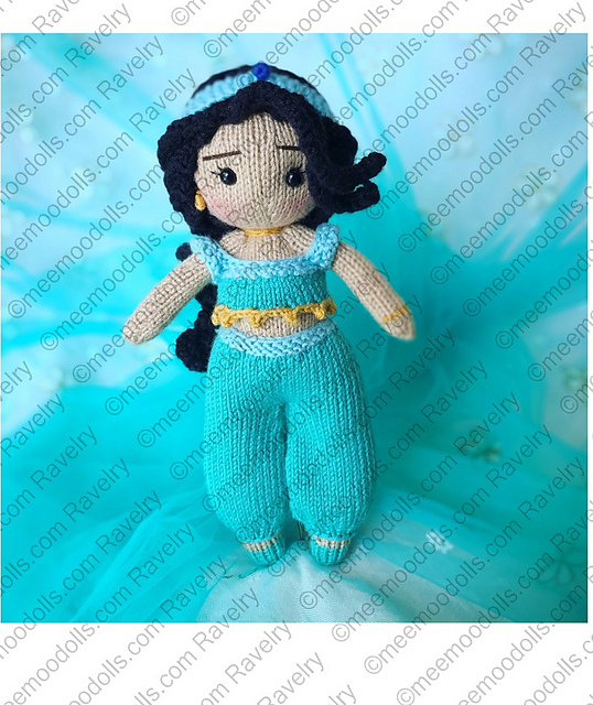 Ravelry: Jasmine Knitting Princess pattern by Tham Pash