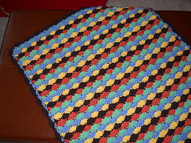 Shell Stitch Blanket