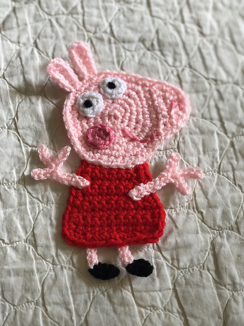 Peppa Pig Applique