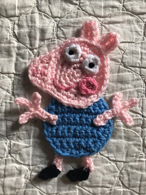George Pig Applique