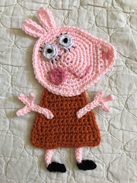 Mummy Pig Applique