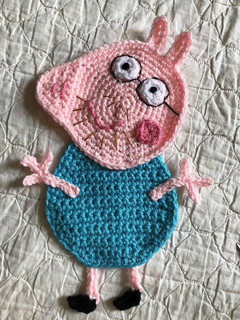 Daddy Pig Applique