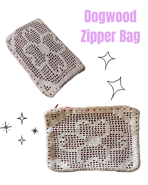 Dogwood Zipper Bag