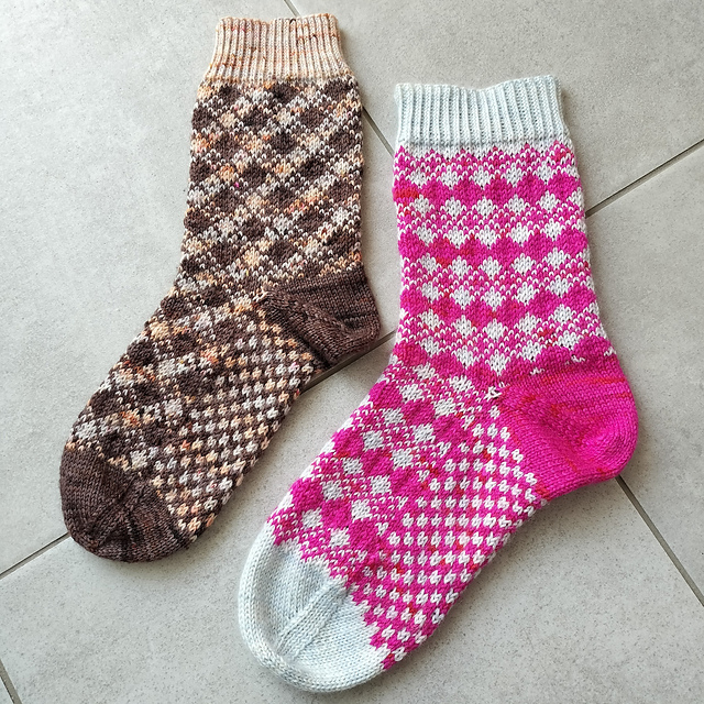 Mosaic Tile Socks