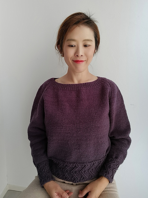 Lattice sweater