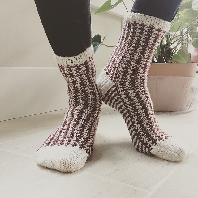 Crunchy Leaves Socks