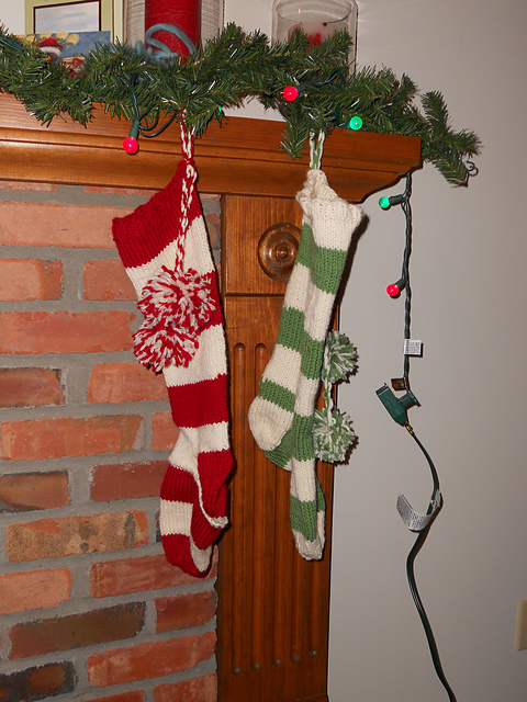 Simple Stripe Stocking (Bas Facile avec Rayure)