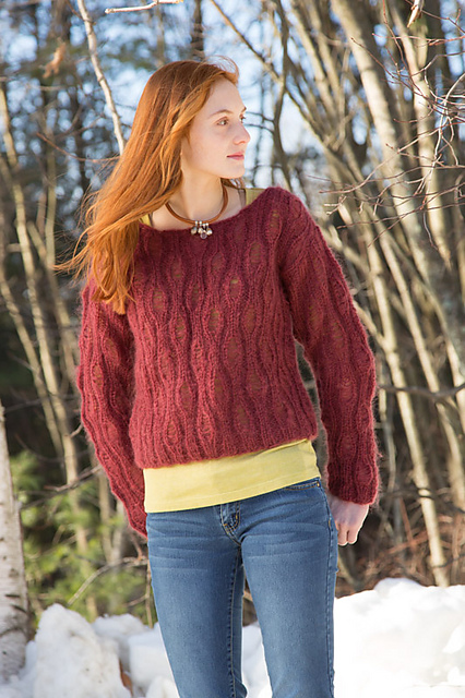 Drop Stitch Pullover