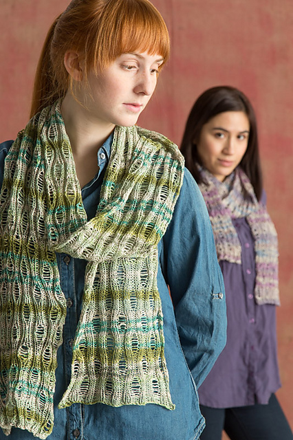 Bella Lino Drop Stitch Scarf