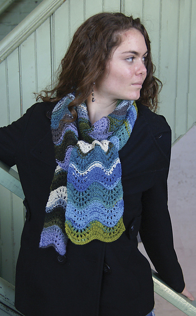 Feather & Fan Scarf
