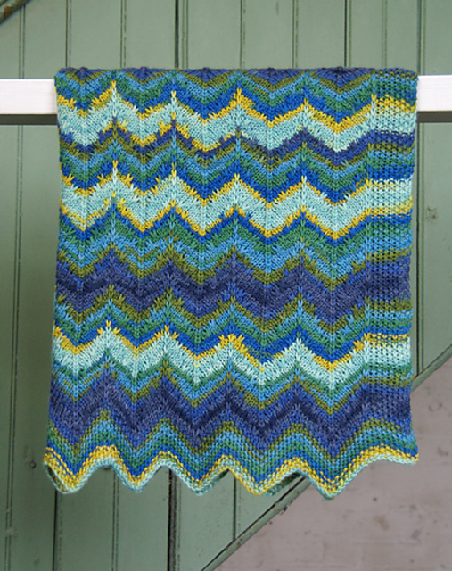Starry Stripes Baby Blanket