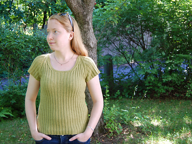 Allegoro Ribbed Tee