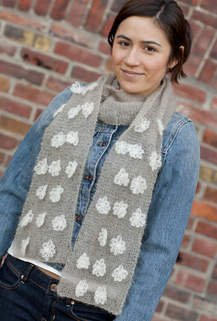 Pirouette Flower Scarf