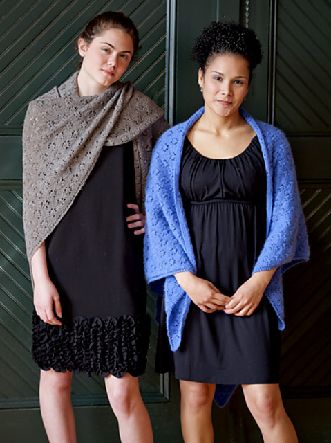 Eyelet Circles Shawl