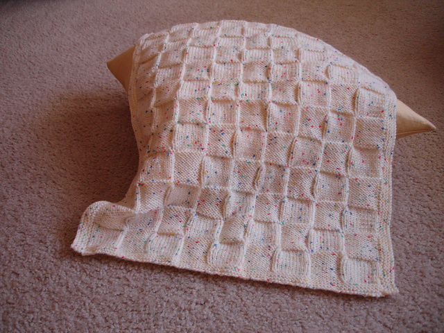 Blanket with Squares
