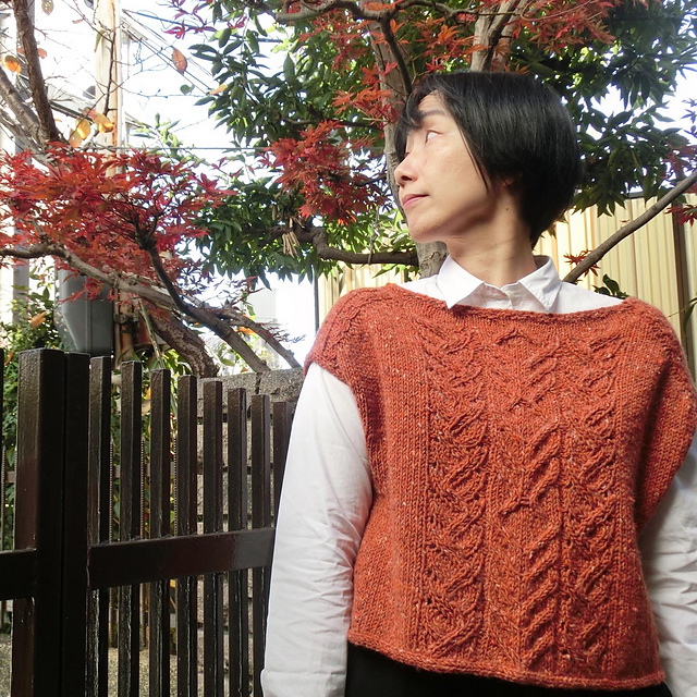羽毛カエデ Ravelry: Kaede pattern by Megumi Shinagawa