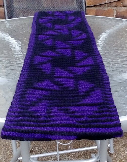Portal Aperture Illusion Scarf